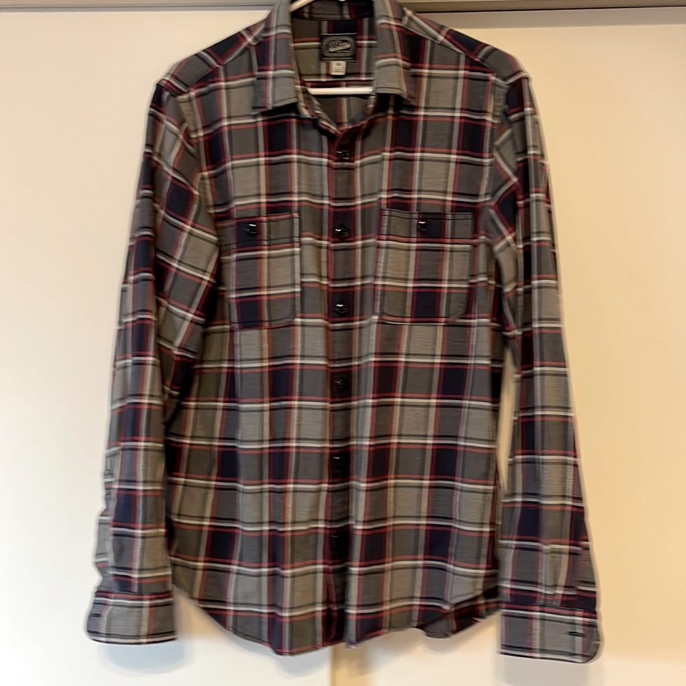 J. Crew Mens Lightweight flannel shirt